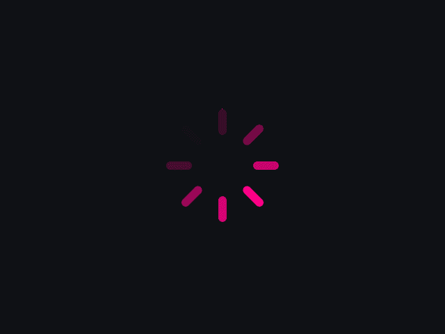 SVG loading spinner